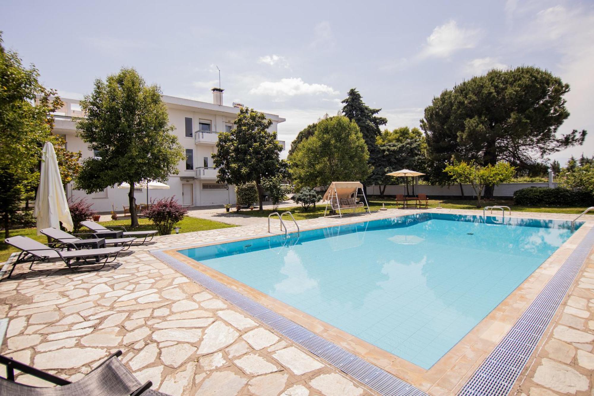Zeusplace Poolvilla Natura Paralia Kateríni Dış mekan fotoğraf
